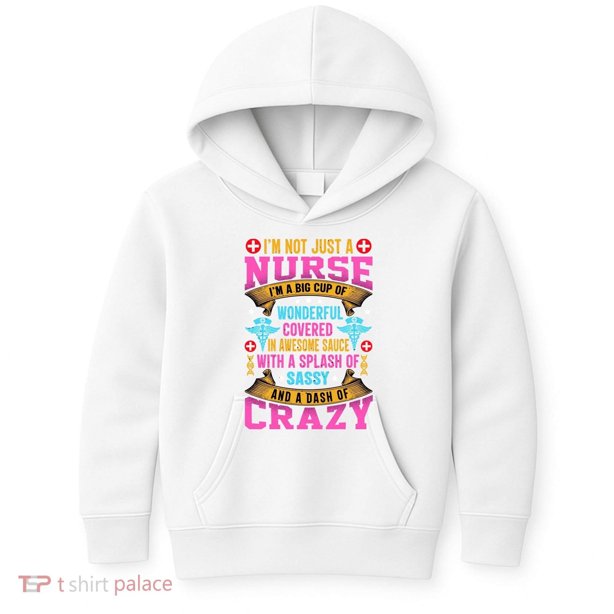 Funny Nurse Personality Kids Hoodie