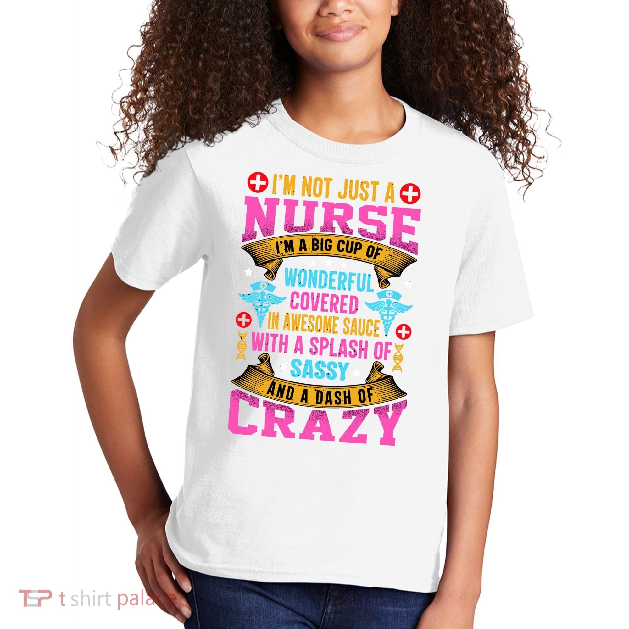 Funny Nurse Personality Kids T-Shirt