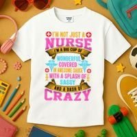 Funny Nurse Personality Kids T-Shirt thumb 3