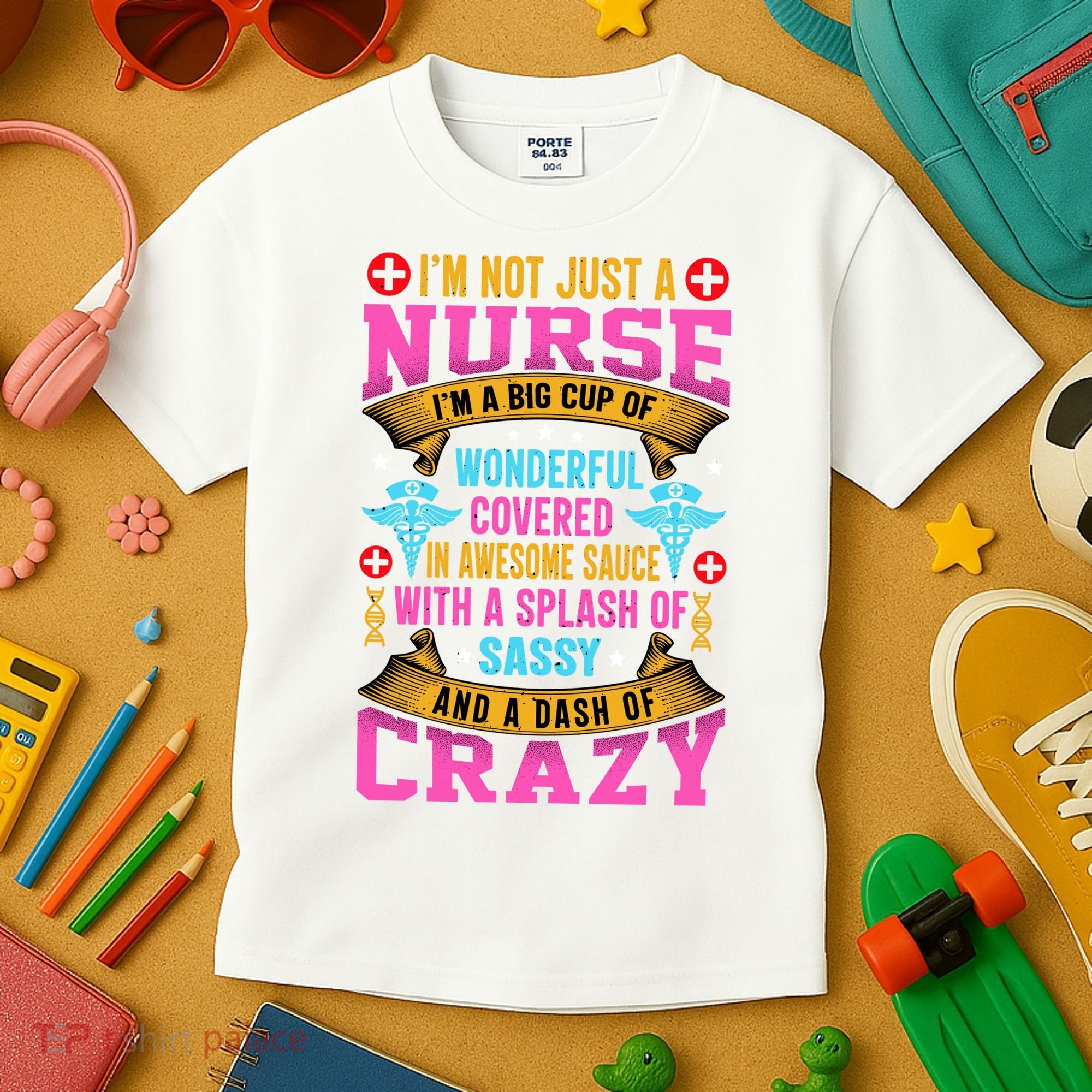 Funny Nurse Personality Kids T-Shirt
