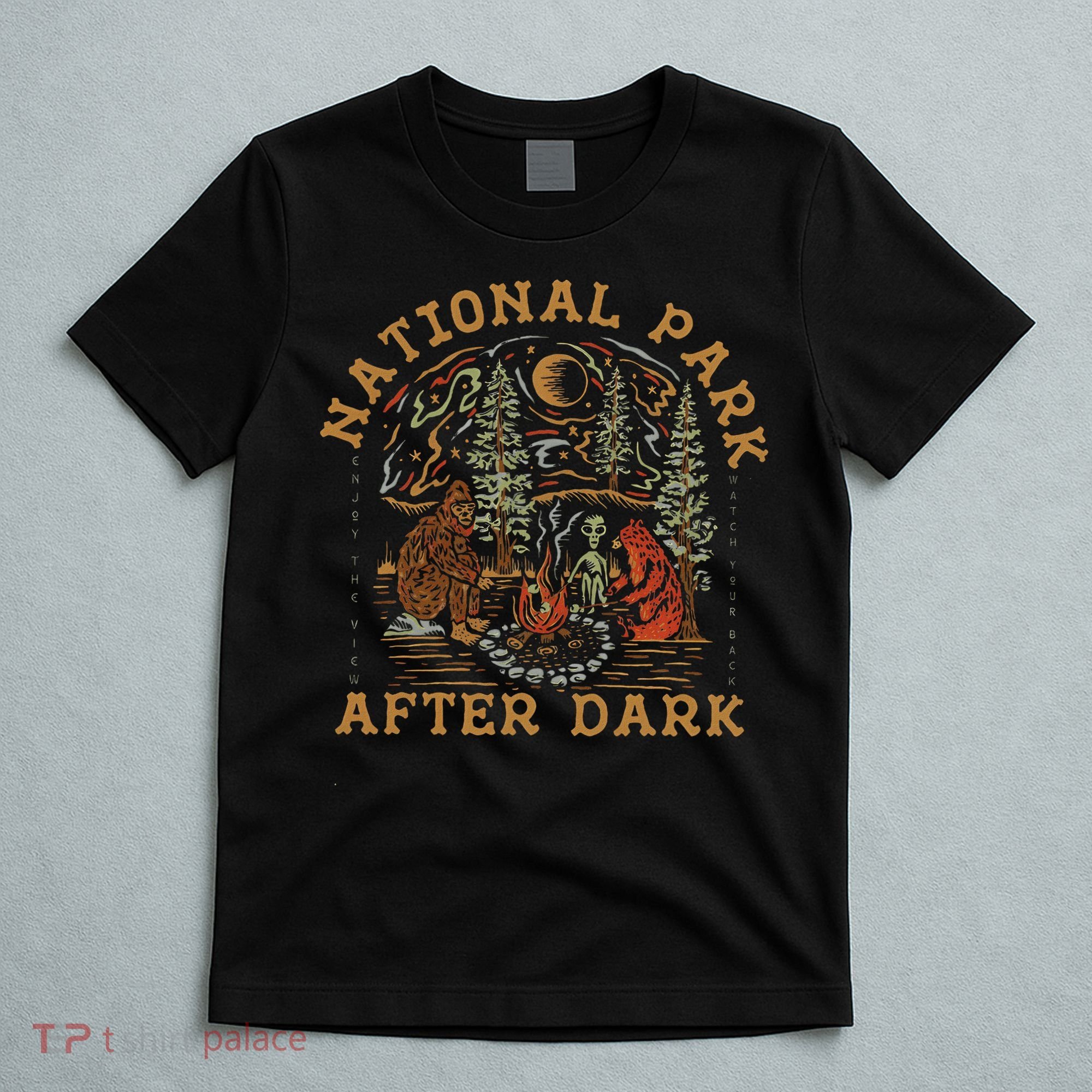 Funny National Park After Dark Adventure T-Shirt