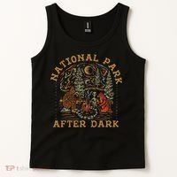 Funny National Park After Dark Adventure Tank Top thumb 2