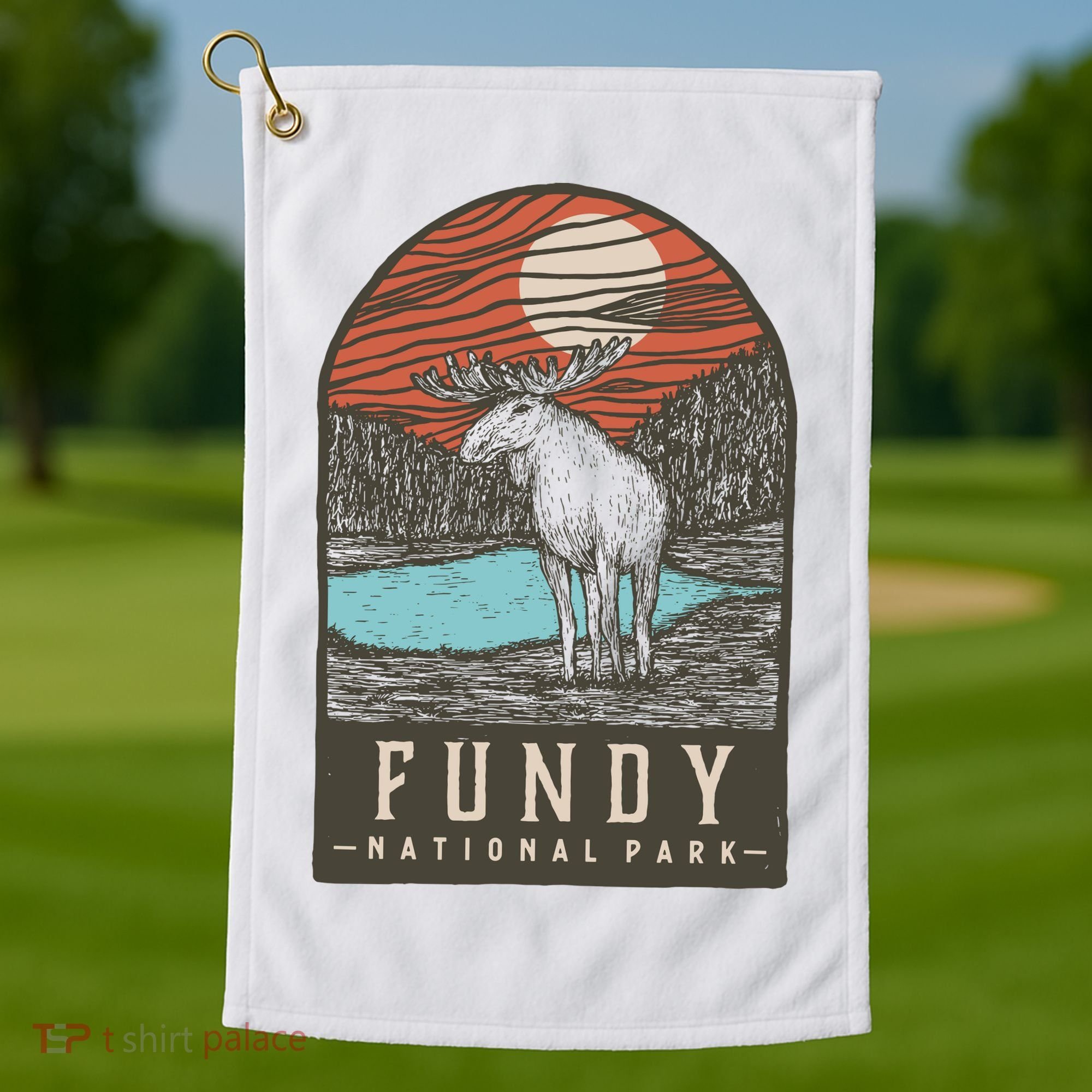 Fundy National Park Golf Towel