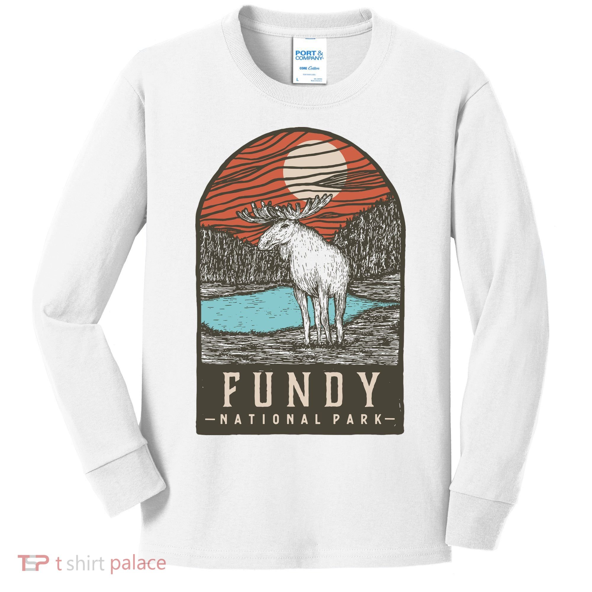 Fundy National Park Kids Long Sleeve Shirt