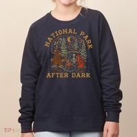 Funny National Park After Dark Women's Sweatshirt thumb 0