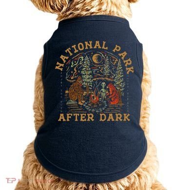 Funny National Park After Dark Doggie Tank