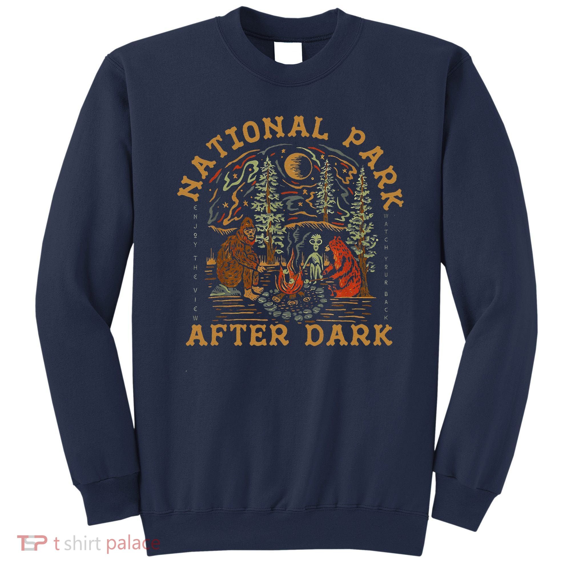 Funny National Park After Dark Sweatshirt