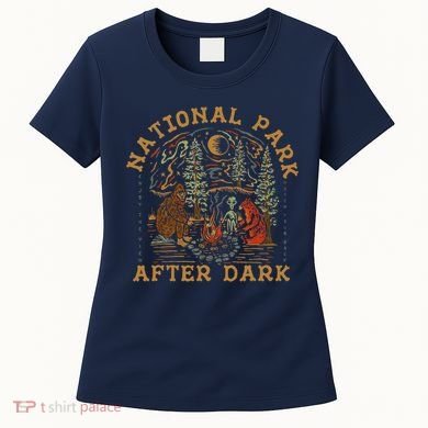 Funny National Park After Dark Women's T-Shirt