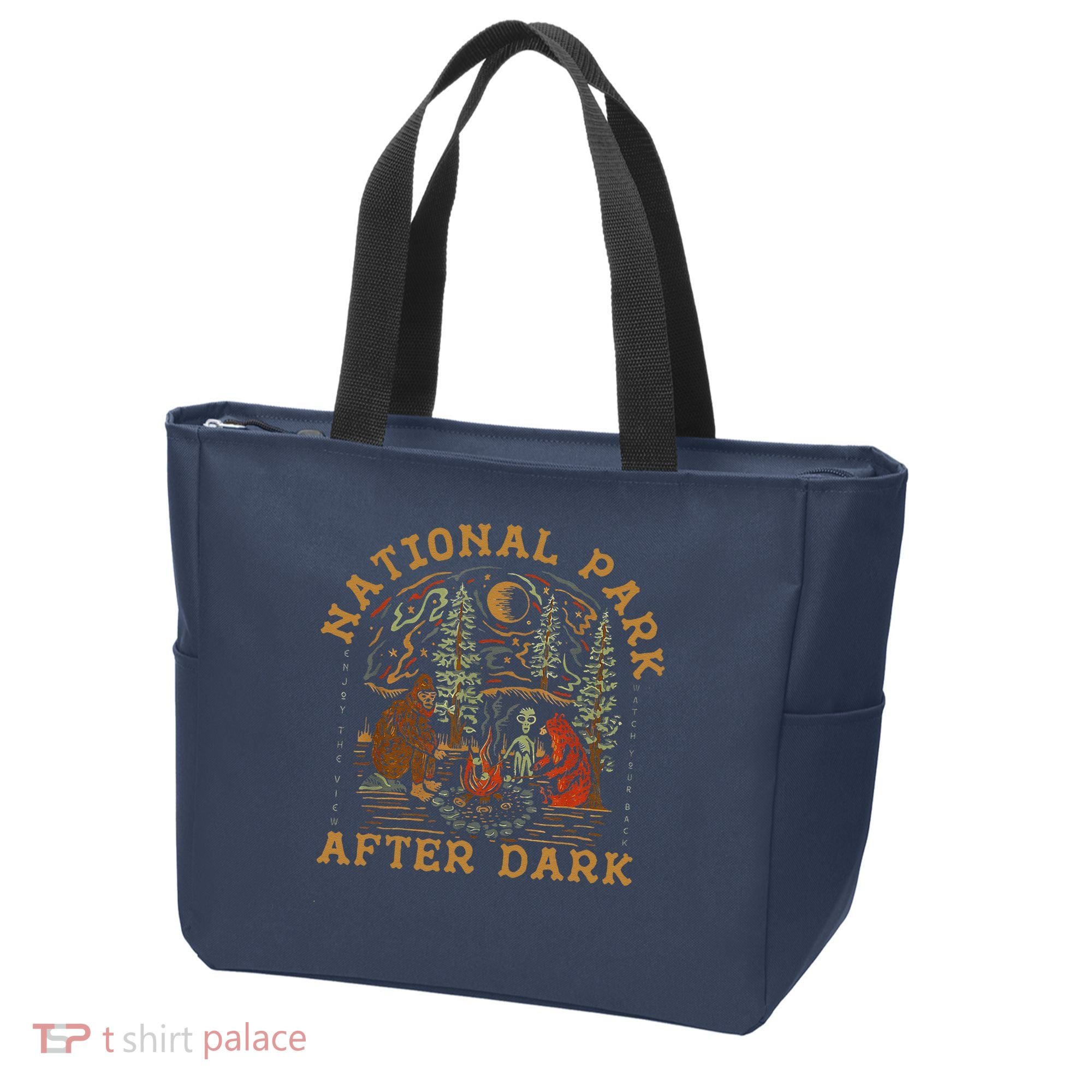Funny National Park After Dark Tote Bag