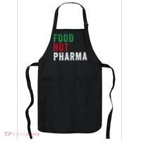 Food Not Pharma Nutraceuticals Natural Organic Nutrition Apron thumb 0