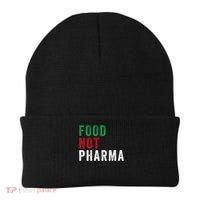 Food Not Pharma Nutraceuticals Natural Organic Nutrition Beanie thumb 0