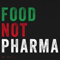 Food Not Pharma Nutraceuticals Natural Organic Nutrition Women's Hoodie thumb 2