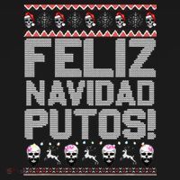 Feliz Navidad Putos Funny Mexican Ugly Xmas Party  Bucket Hat thumb 4