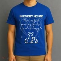 Funny National Pet Day Quote Dog And Cat National Pet Day Gift T-Shirt thumb 3