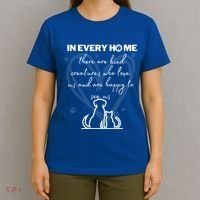 Funny National Pet Day Quote Dog And Cat National Pet Day Gift T-Shirt thumb 4