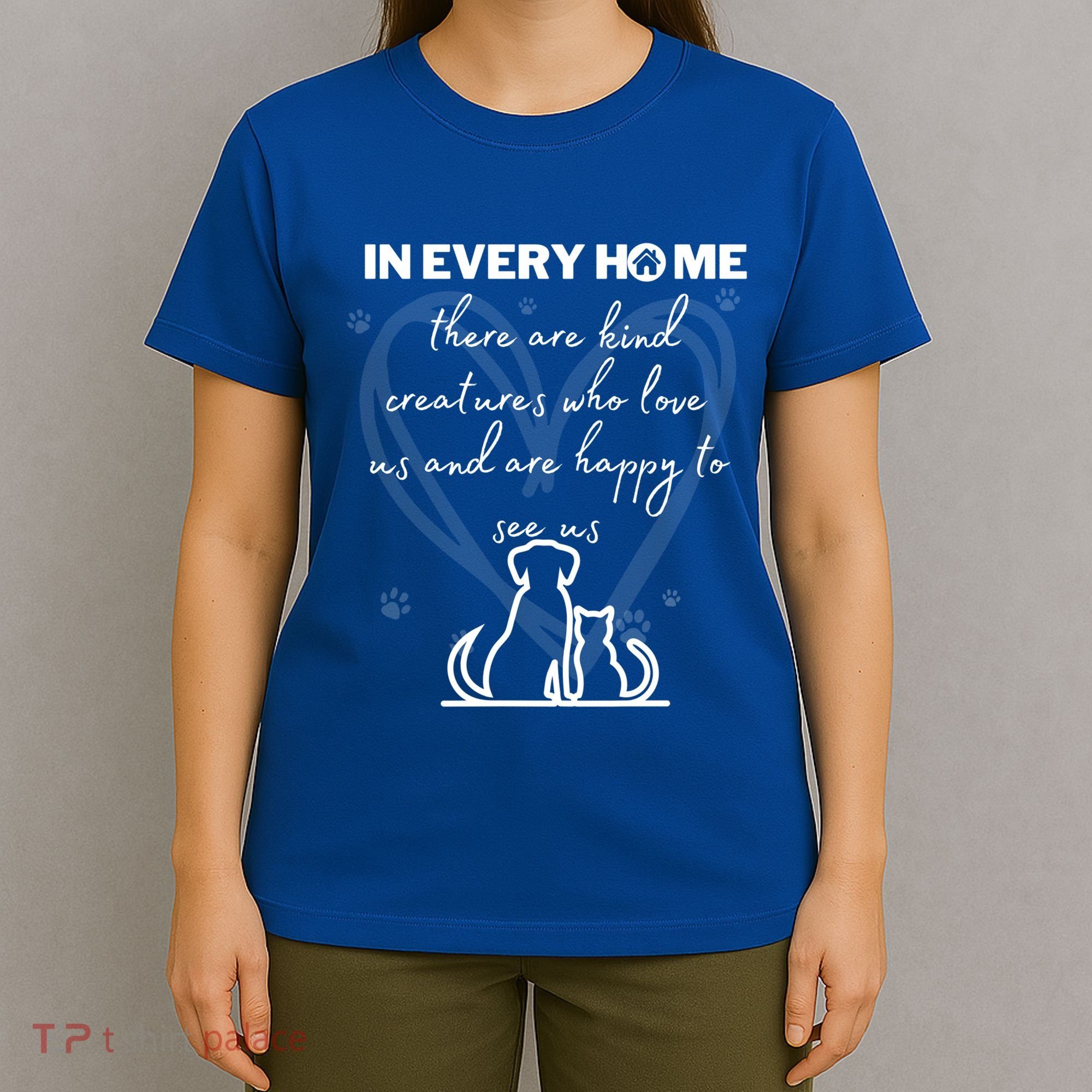 Funny National Pet Day Quote Dog And Cat National Pet Day Gift T-Shirt