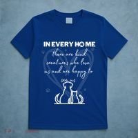 Funny National Pet Day Quote Dog And Cat National Pet Day Gift T-Shirt thumb 5