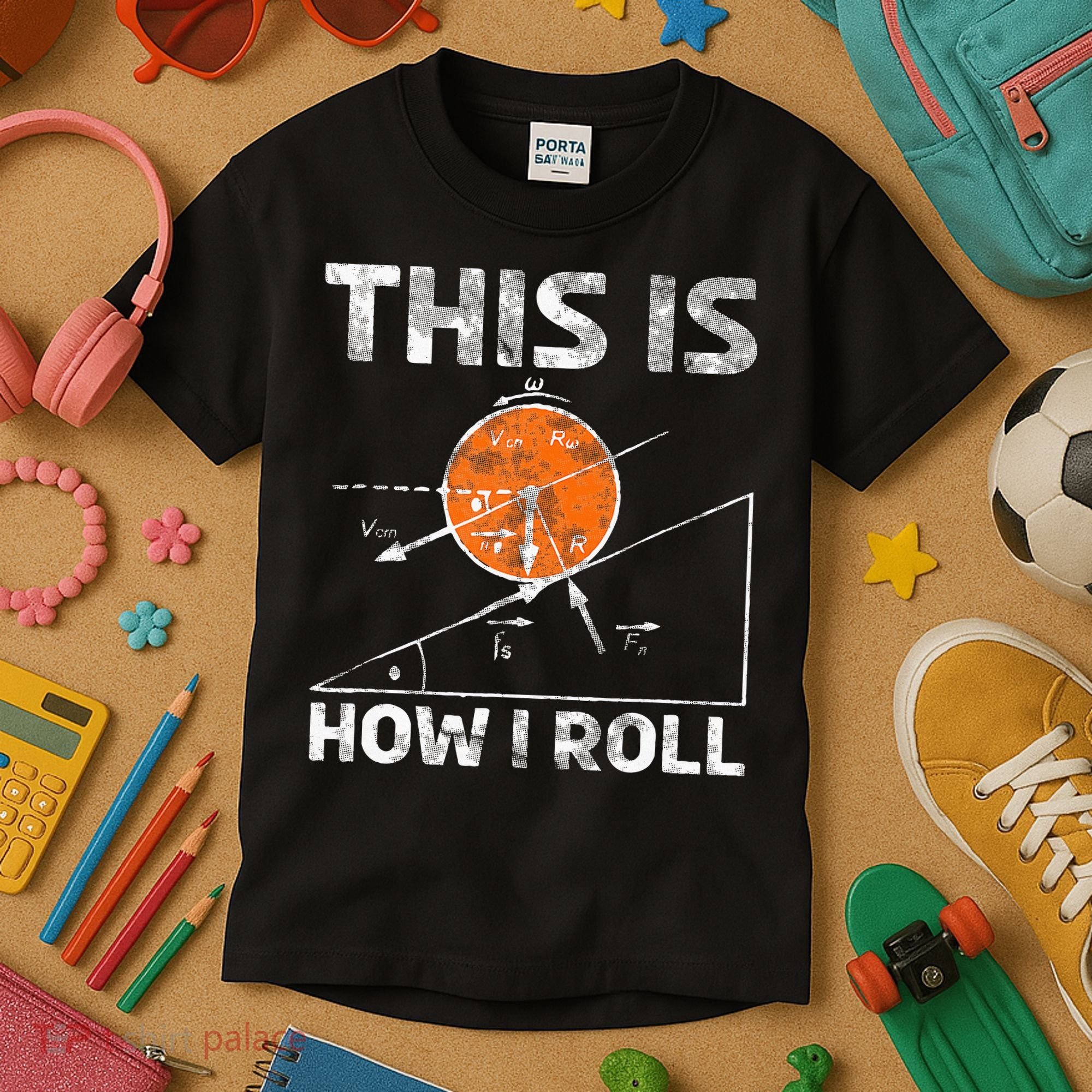 Funny Nerdy Physics Teachers Kids T-Shirt