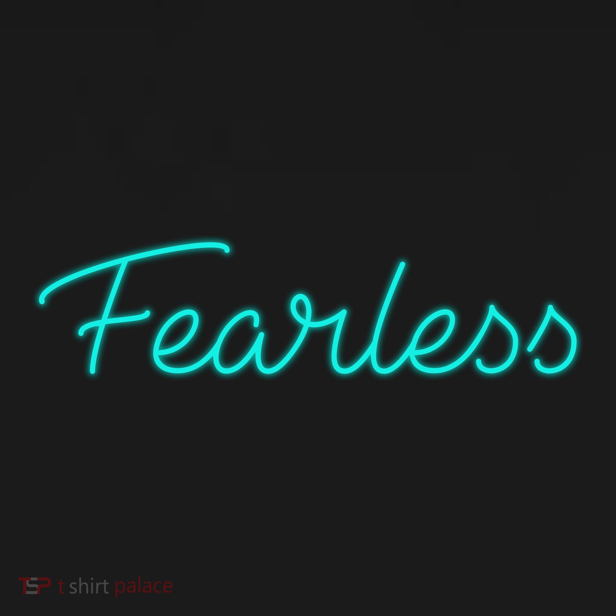 Fearless Neon Quote Apron