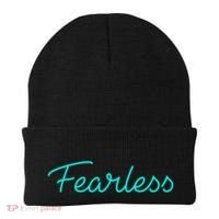 Fearless Neon Quote Beanie thumb 0
