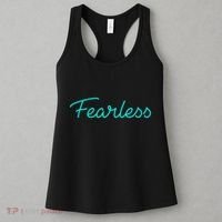 Fearless Neon Quote Women's Tank Top thumb 3