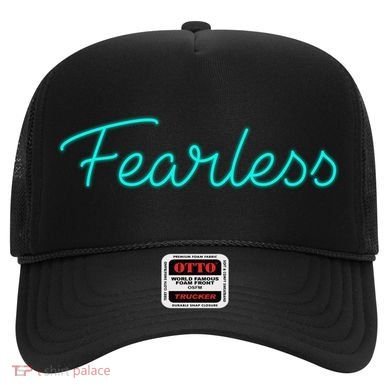 Fearless Neon Quote Hat