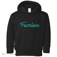 Fearless Neon Quote Toddler Hoodie thumb 0
