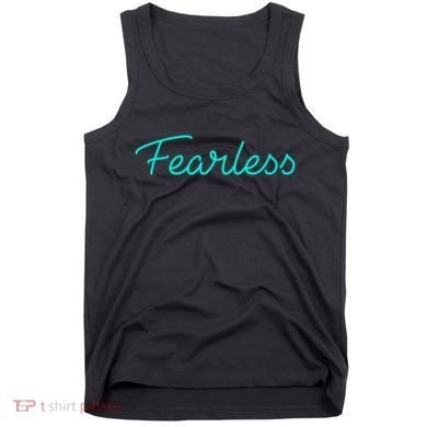 Fearless Neon Quote Tank Top