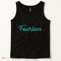 Fearless Neon Quote Tank Top thumb 2