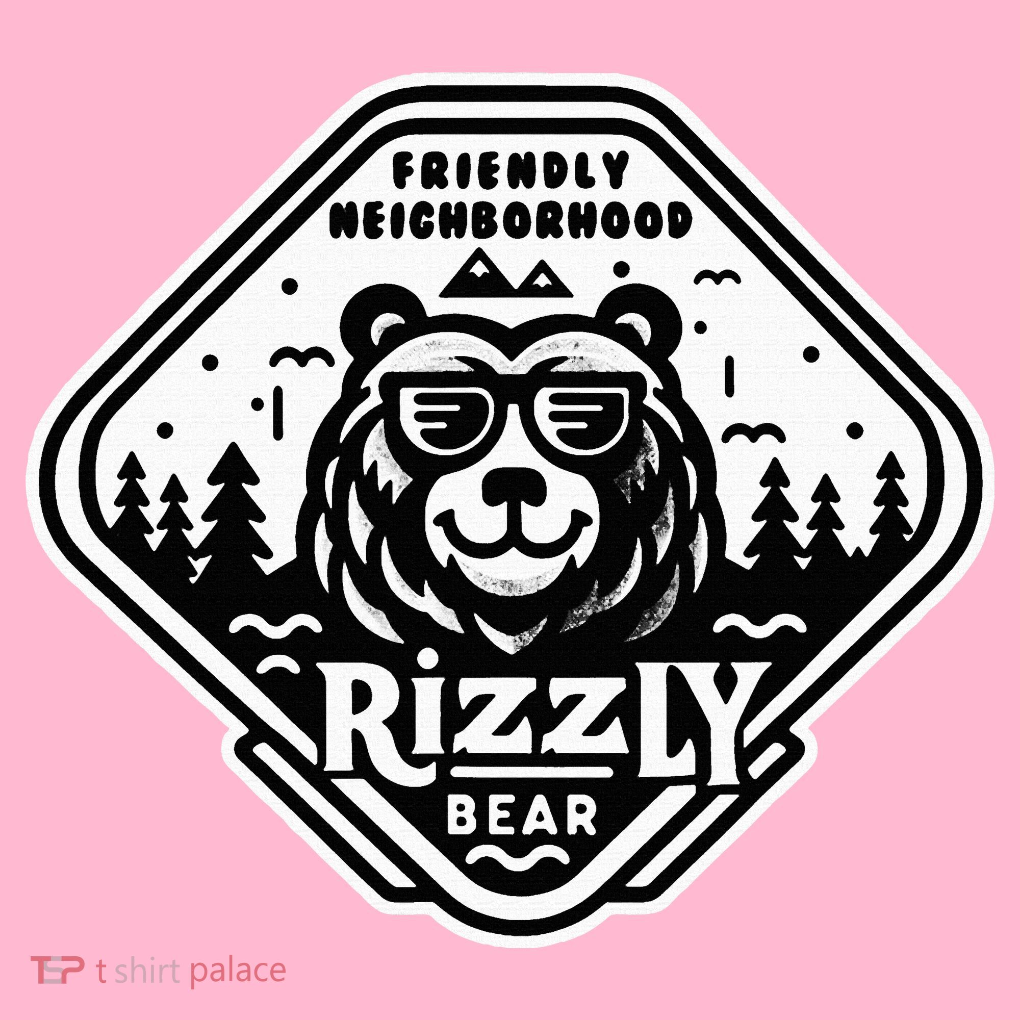 Funny Neighborhood Rizzly Bear Coaster