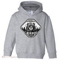 Funny Neighborhood Rizzly Bear Toddler Hoodie thumb 0