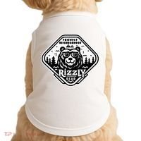 Funny Neighborhood Rizzly Bear Doggie Tank thumb 0