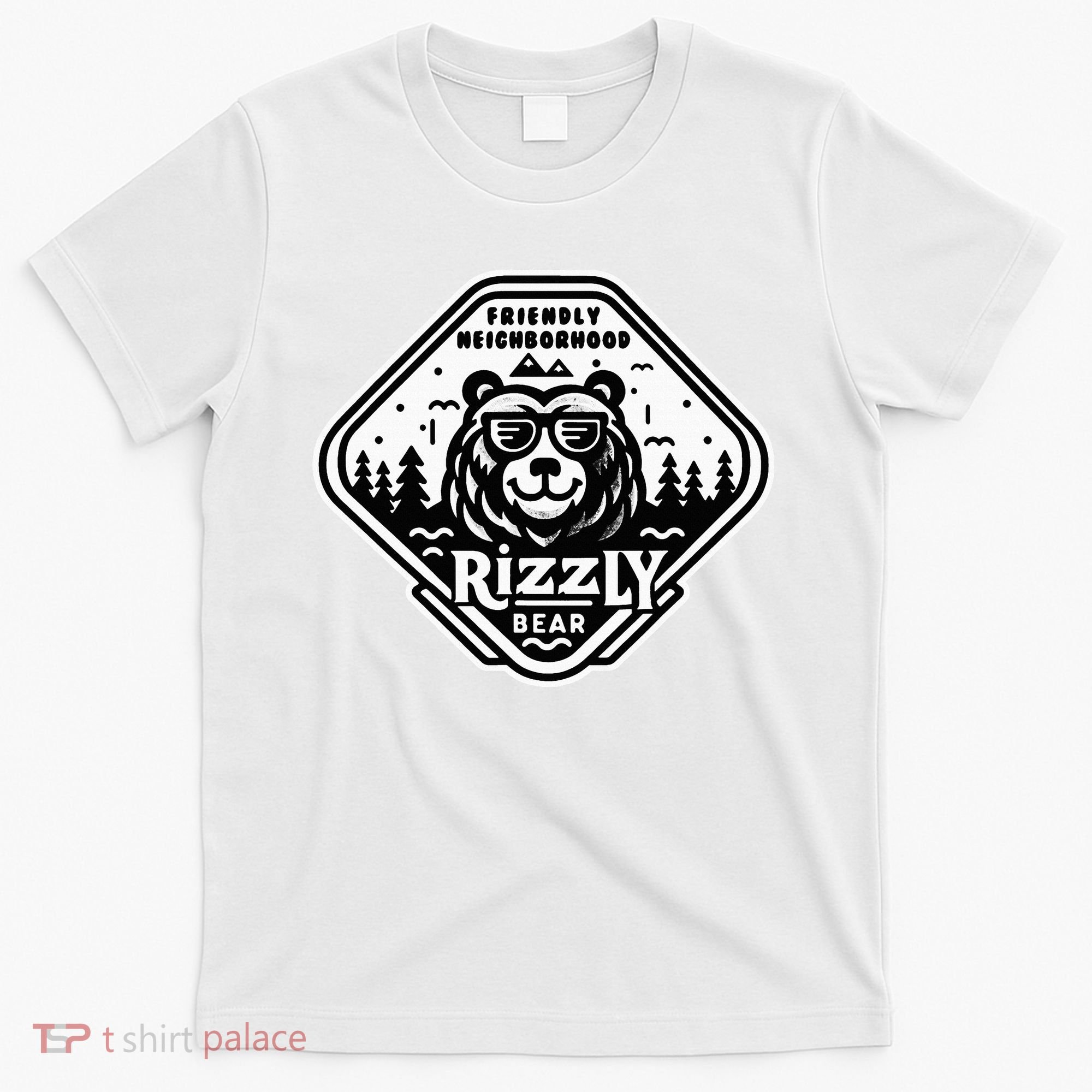 Funny Neighborhood Rizzly Bear T-Shirt
