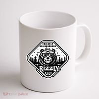 Funny Neighborhood Rizzly Bear Coffee Mug thumb 1