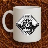Funny Neighborhood Rizzly Bear Coffee Mug thumb 2