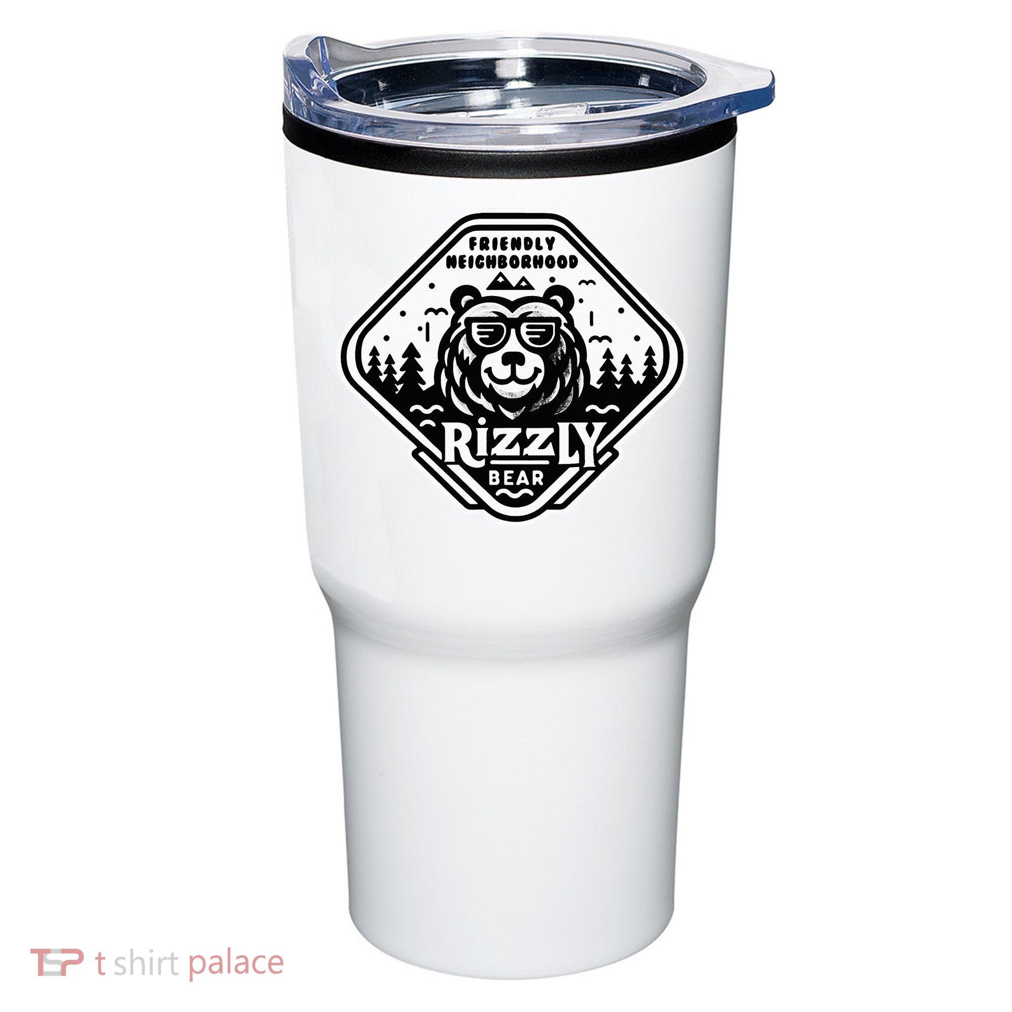 Funny Neighborhood Rizzly Bear Tumbler