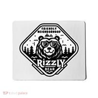 Funny Neighborhood Rizzly Bear Mousepad thumb 0