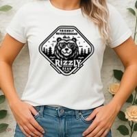 Funny Neighborhood Rizzly Bear Women's T-Shirt thumb 2