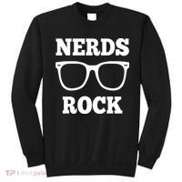 Funny Nerds Rock Gamer Geek Fun Cute Nerd Sweatshirt thumb 0