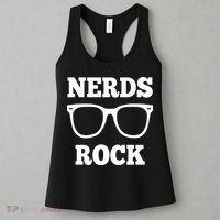 Funny Nerds Rock Gamer Geek Fun Cute Nerd Women's Tank Top thumb 3