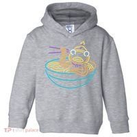 Fishstick Neon Ramen Bowl Center Icon Toddler Hoodie thumb 0