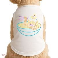 Fishstick Neon Ramen Bowl Center Icon Doggie Tank thumb 0