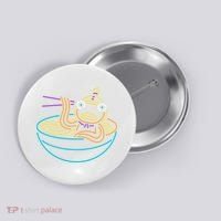 Fishstick Neon Ramen Bowl Center Icon Button thumb 0