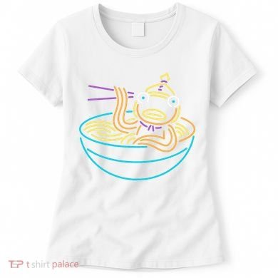 Fishstick Neon Ramen Bowl Center Icon Women's T-Shirt