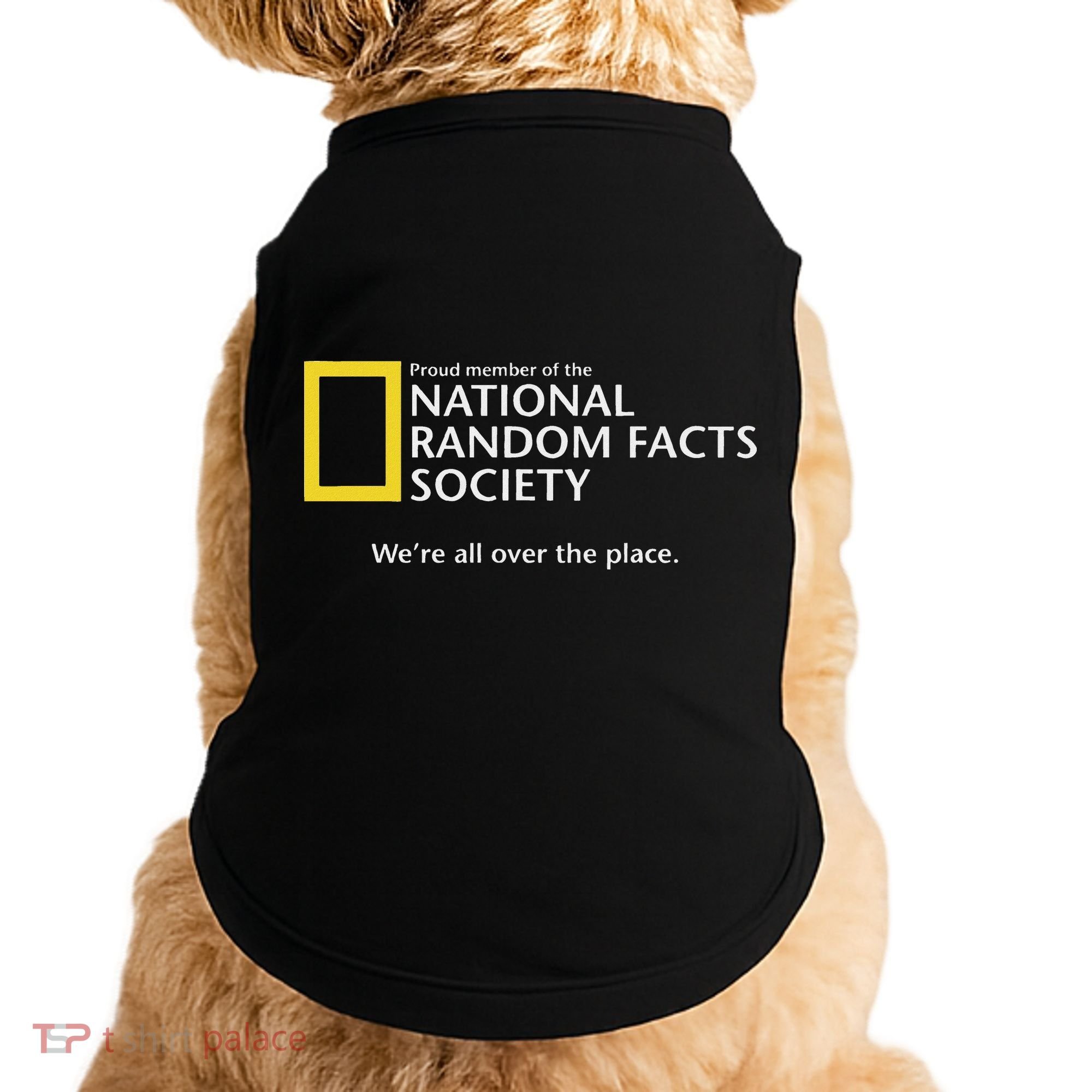 Funny National Random Facts Society For Odd Memory People Doggie Tank