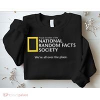 Funny National Random Facts Society For Odd Memory People Sweatshirt thumb 2