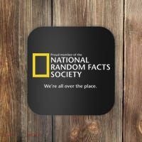 Funny National Random Facts Society For Odd Memory People Coaster thumb 0