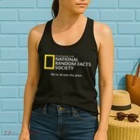 Funny National Random Facts Society For Odd Memory People Women's Tank Top thumb 2