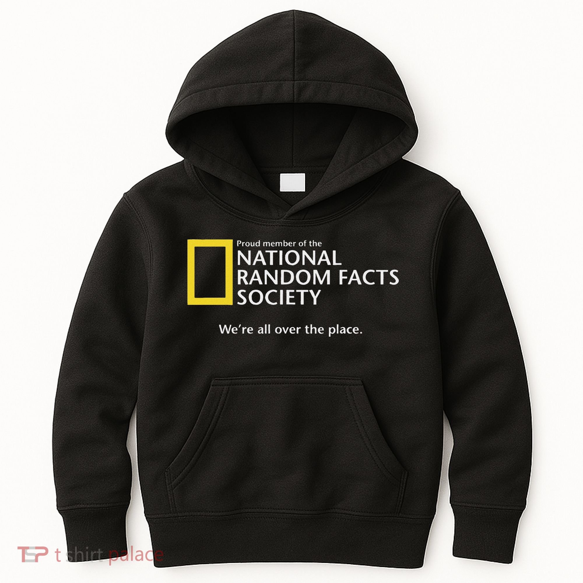 Funny National Random Facts Society For Odd Memory People Kids Hoodie