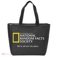 Funny National Random Facts Society For Odd Memory People Tote Bag thumb 0